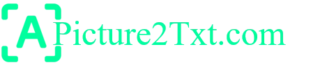 Picture2txt logo