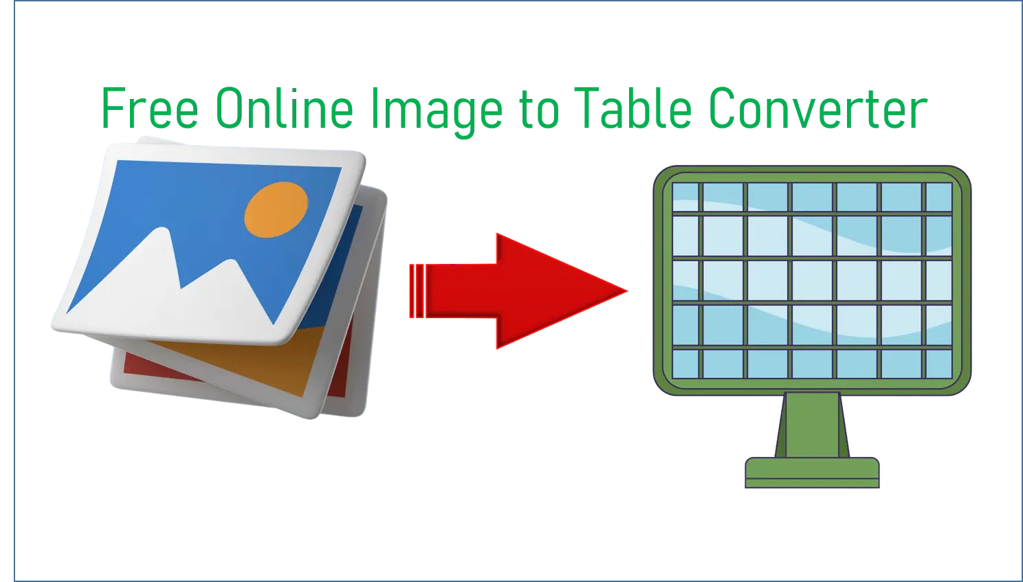 Extract table from image free image to excel table converter